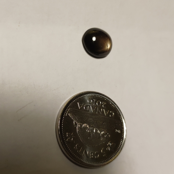 Black Star Sapphire Cabochon #70 - Picture 3 of 4